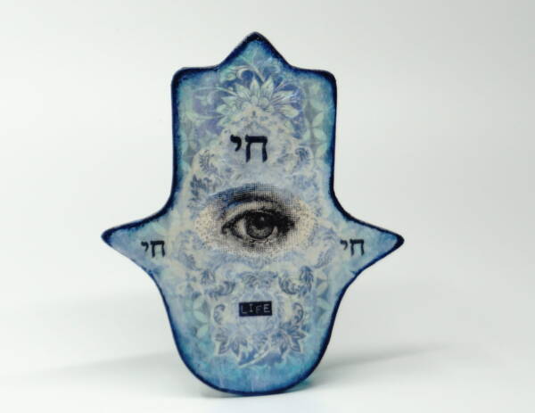 Mixed Media Hamsa