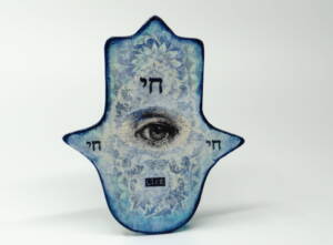 Mixed Media Hamsa